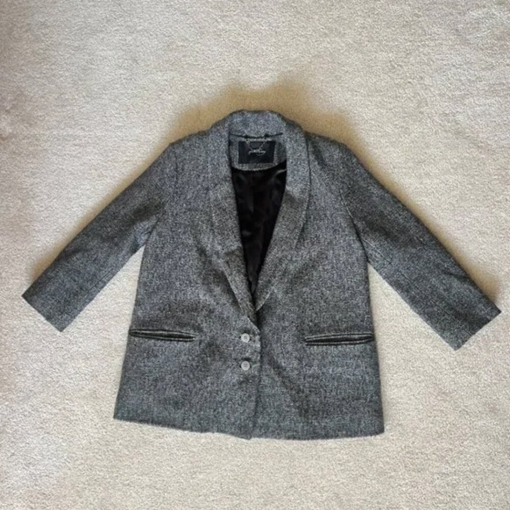 Rachel Comey Gray Tweed Blazer